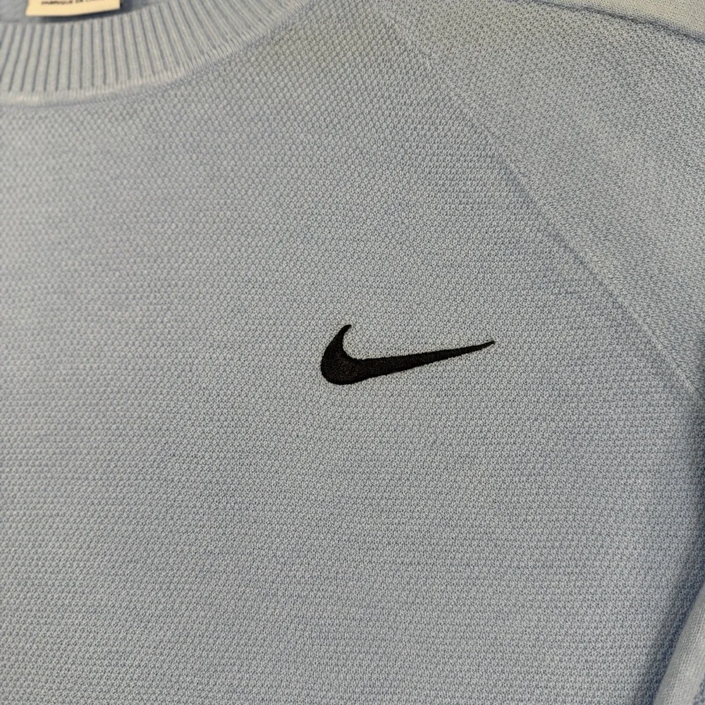 Size Large Men's - Nike Tour Men's Golf Sweater, Psychic Blue/Black